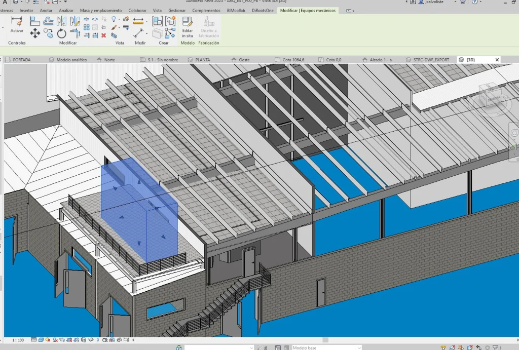 unelsa- Ingeniería BIM plano de obra